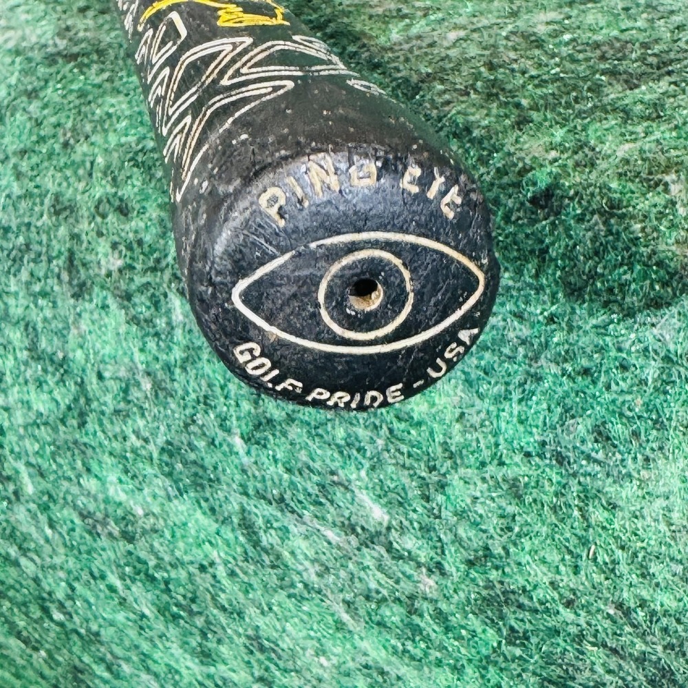 Vintage Ping Eye 2 1 Driver Mens LH Steel Shaft Single Black Golf Club USA - Picture 10 of 11